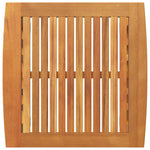 Side Table Brown Solid Acacia wood 4106451