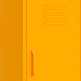 Storage Cabinet Mustard Yellow 42.5x35x101.5 cm Steel 336191