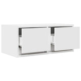 TV Cabinets 2 pcs White 60x31x25.5 cm Engineered Wood 861491