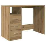 Desk Artisan Oak 102x50x76 cm Engineered Wood 855853