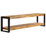 TV Cabinet 150x30x40 cm Solid Mango Wood 247809