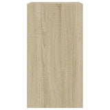Shoe Cabinet Sonoma Oak 60x34x63.5 cm Engineered Wood 839940