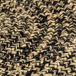 ZNTS Handmade Rug Jute Black and Brown 240 cm 343622