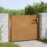 Garden Gate 100x100 cm Corten Steel 153263