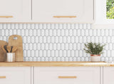 Decorative Stickers 20 pcs White Grey 30 x 30 x 0.8 cm 42021291
