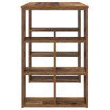 Desk with Shelf Old Wood 90 x 50 x 75 cm Engineered Wood 869512