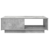 Coffee Table Concrete Grey 95 x 55 x 31 cm Engineered Wood 8000183