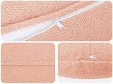 Cushion Cover 6 pcs HEERLEN Pink 60 cm Boucl 922946