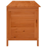 Garden Storage Box Brown 150x50x56.5 cm Solid Wood Fir 364759