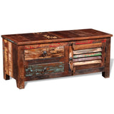 Reclaimed TV Hi-Fi Cabinet Side Cabinet Solid Wood 241629