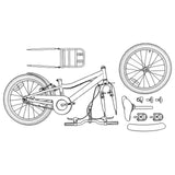 Kids Bike 20 Inches for 6-11 Years Old Dark Grey 42009311