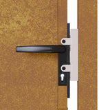 Garden Gate 100x150 cm Corten Steel 153205