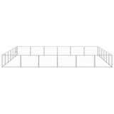 Dog Kennel Silver 36 m Steel 3082174