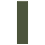 Parcel Drop Box with Storage Olive Green 44 x 22 x 82 cm Steel 874922