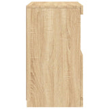 Sideboard with LED Lights Sonoma Oak 41x37x67 cm 836681