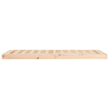 Bed Frame without Mattress 90x200 cm Solid Wood Pine 823459