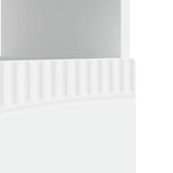 LED TV Cabinet White Engineered Wood 897425
