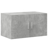 Storage Cabinet Concrete Grey 70x42.5x225 cm Engineered Wood 3281318
