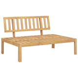 ZNTS 6 Piece Garden Pallet Sofa Set Solid Wood Acacia 3209313