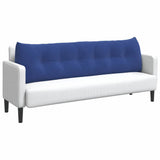 Back Pillow Police Blue 180 x 24 x 50 cm Velvet 42014585