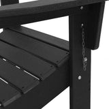 Garden Chair 2 pcs Black 80.5 x 74.5 x 92 cm Polyethylene 3335820