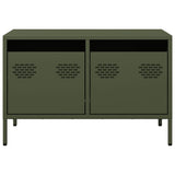 TV Cabinet Olive Green 68x39x43.5 cm Cold-rolled Steel 851236