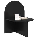 Bedside Table Black Oak 48 x 49 x 65 cm Engineered Wood 8001115