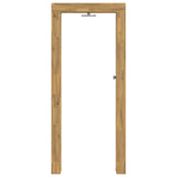 Outdoor Shower 226 cm Solid Acacia Wood and Stainless Steel 903113