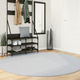 Rug HUARTE Short Pile Soft and Washable Grey 200 cm 375088