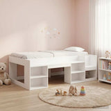 Kids'Bed Frame with Storage White 80 x 200 cm Engineered Wood 3422595