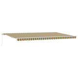 Retractable Awning Retractable Manual Multicolour 600 x 300 cm 3331685