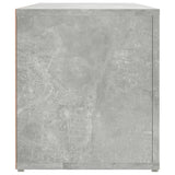 TV Cabinet Concrete Grey 100x31.5x35 cm Engineered Wood 819432