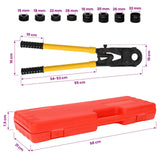 Hydraulic Pipe Crimping Tool 30 kN TH16-32 mm V15-28 mm Steel 42042671