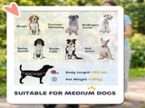 Dog Stroller, Easy Folding Pet Stroller for Small and Medium Dogs with Shock Absorption, Maximum T3398P550286