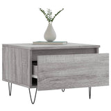 Coffee Tables 2 pcs Grey Sonoma 50x46x35 cm Engineered Wood 830873