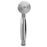 2-Handle Bathtub Faucet Hand Shower Diverter Chrome Retro 146491