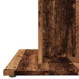 Dining Table Old Wood 80x80x75 cm Engineered Wood 855810