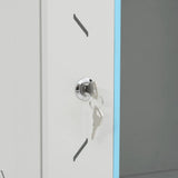 Network Cabinet with Storage Grey 600 x 600 x 1200 mm Steel 30269
