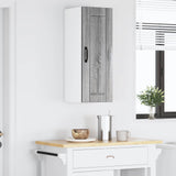Wall Cabinet LUCCA 2 pcs Grey Sonoma Engineered Wood 885018