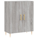 Highboard Grey Sonoma 69.5x34x180 cm Engineered Wood 3198207