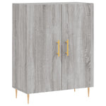 Highboard Grey Sonoma 69.5x34x180 cm Engineered Wood 3198207