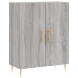 Highboard Grey Sonoma 69.5x34x180 cm Engineered Wood 3198207