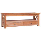 TV Cabinet 115x30x40 cm Solid Mahogany Wood 337081