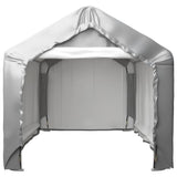 Storage Tent Grey 180x180 cm Galvanised Steel 148633