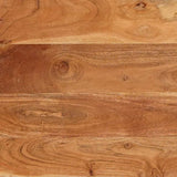 Dining Tables Brown and Black 110 x 55 x 78 cm Solid Mango Wood 4104611