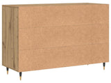 Sideboard Artisan Oak 90 x 34 x 80 cm Engineered Wood 879580