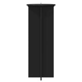 Plant Stand 2 pcs Black 40 x 100 cm Engineered Wood 899691