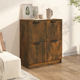 ZNTS Sideboard Smoked Oak 60x30x70 cm Engineered Wood 816994