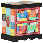 ZNTS Bedside Cabinet Multicolour 40x35x45 cm Engineered Wood 4017564