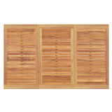 5 Piece Garden Dining Set Solid Wood Teak 3157198